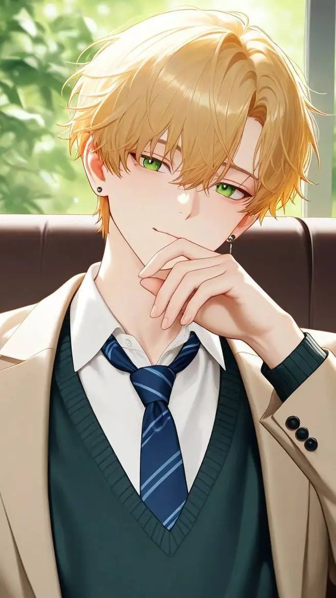ai character: Damien  background