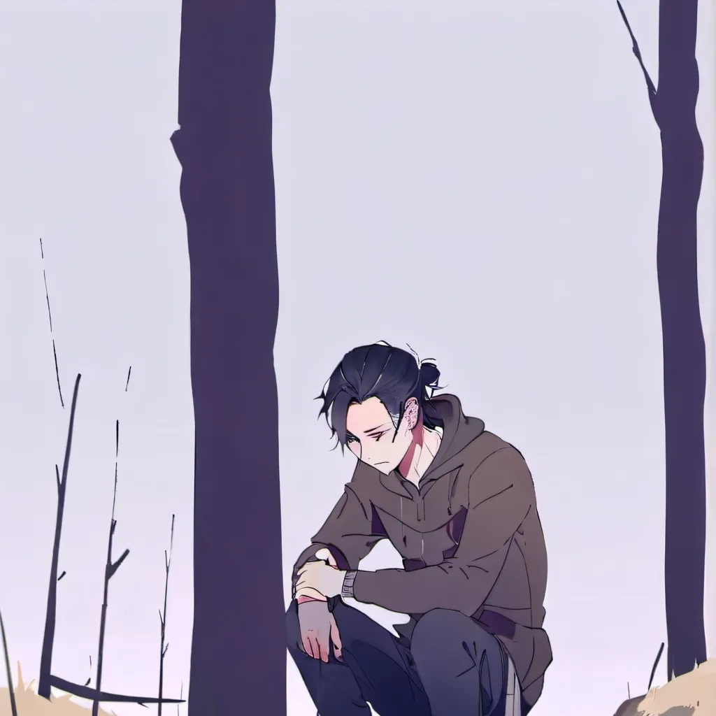 chat with ai character: talk with bluudude