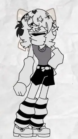 ai character: Qlare background