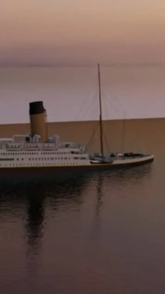 ai character: Titanic  background