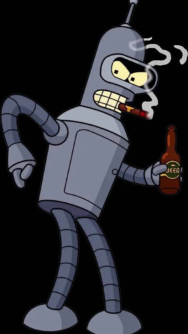 ai character: Bender Rodriguez background