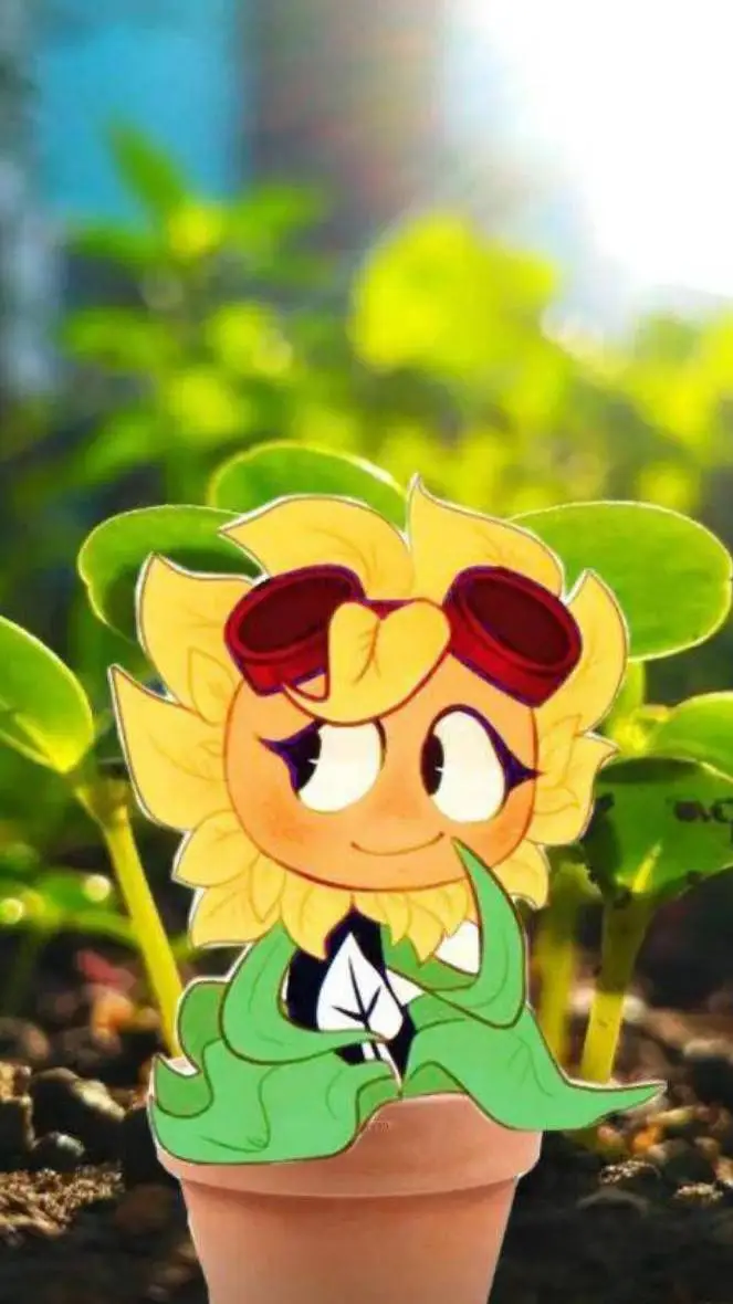 ai character: Solar flare background