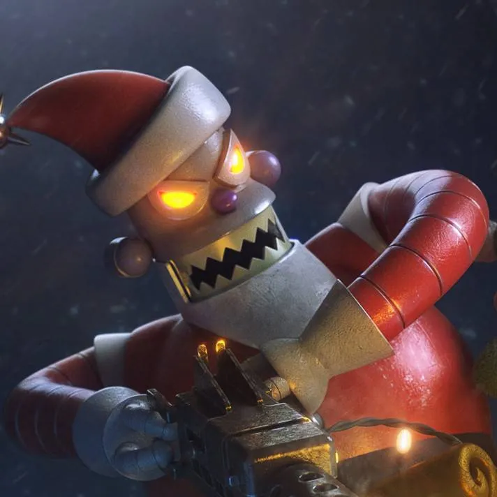 chat with ai character: Robot Santa Claus
