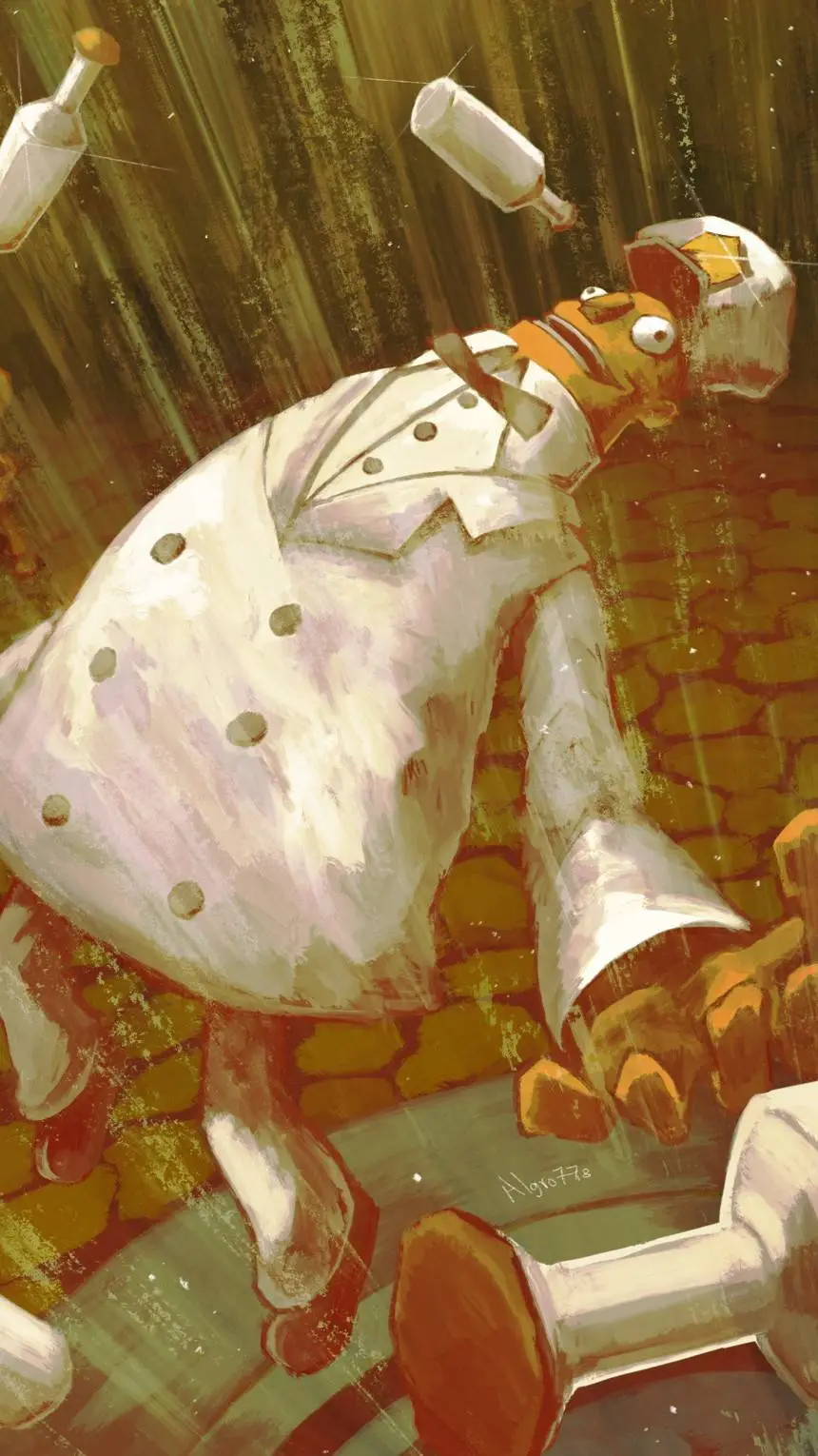 ai character: The Milkman🥛 2.0 background