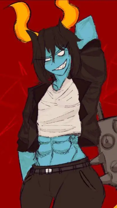 ai character: Razar, R.R.B. background