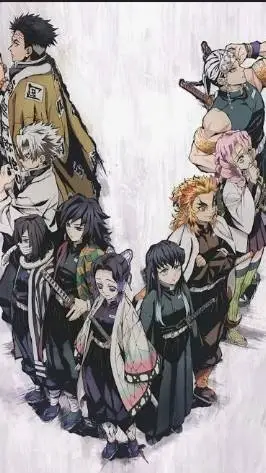 ai character: Demon slayer  background