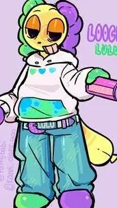 ai character: Loochi/LuLu background