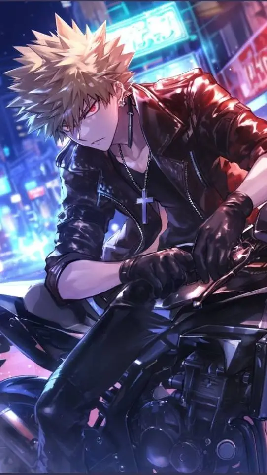 ai character: Bakugo mafioso 😎 background
