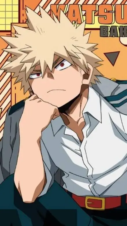 ai character: Katsuki Bakugo 😏 background