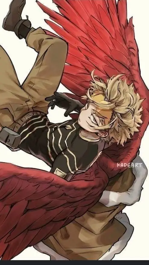 ai character: Hawks y T/N 🥰 background
