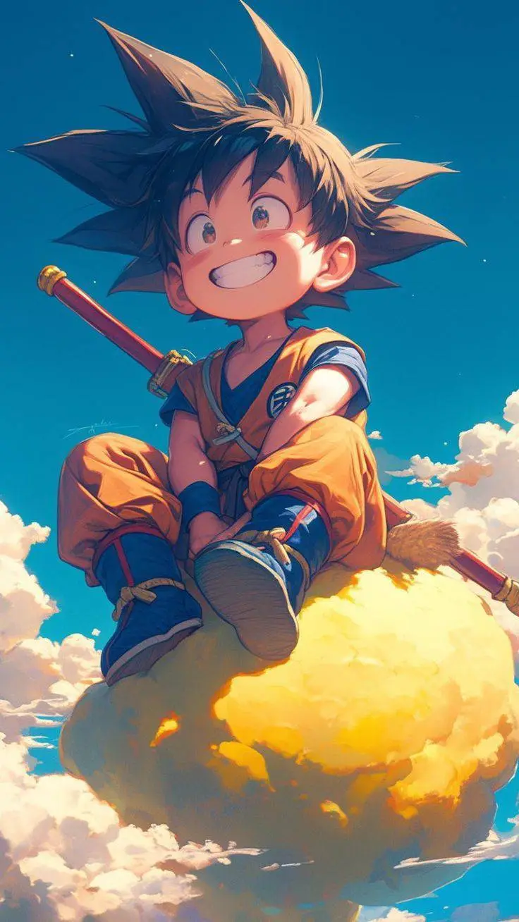 ai character: GOKU background
