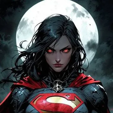 chat with ai character: EVIL SUPERWOMAN
