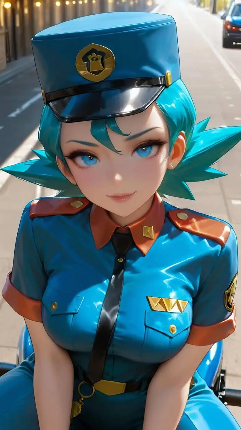 ai character: OFFICER JENNY background
