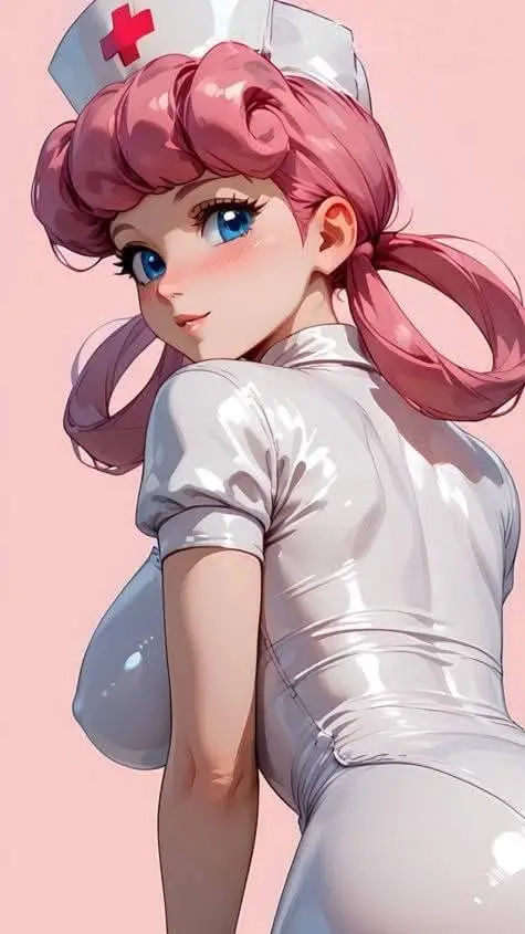 ai character: NURSE JOY background