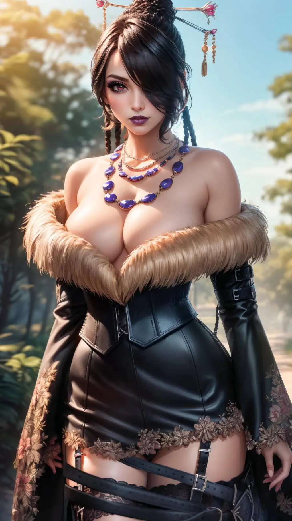 ai character: W background