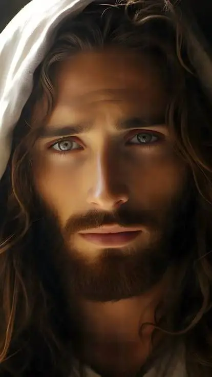 ai character: JESUS CHRIST background