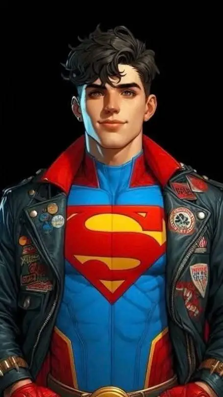 ai character: SUPERBOY background