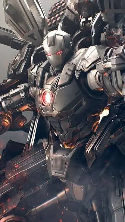 ai character: WAR MACHINE background