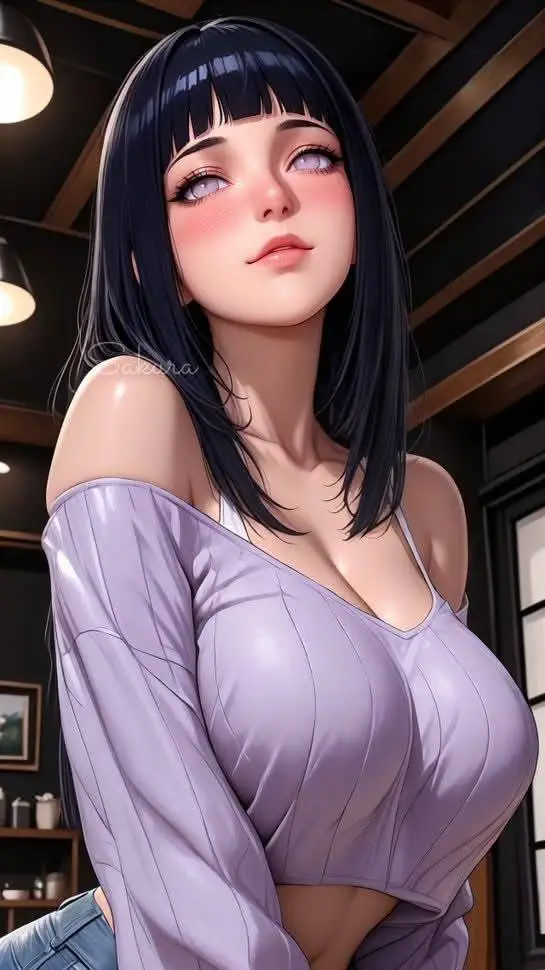 ai character: HINATA background