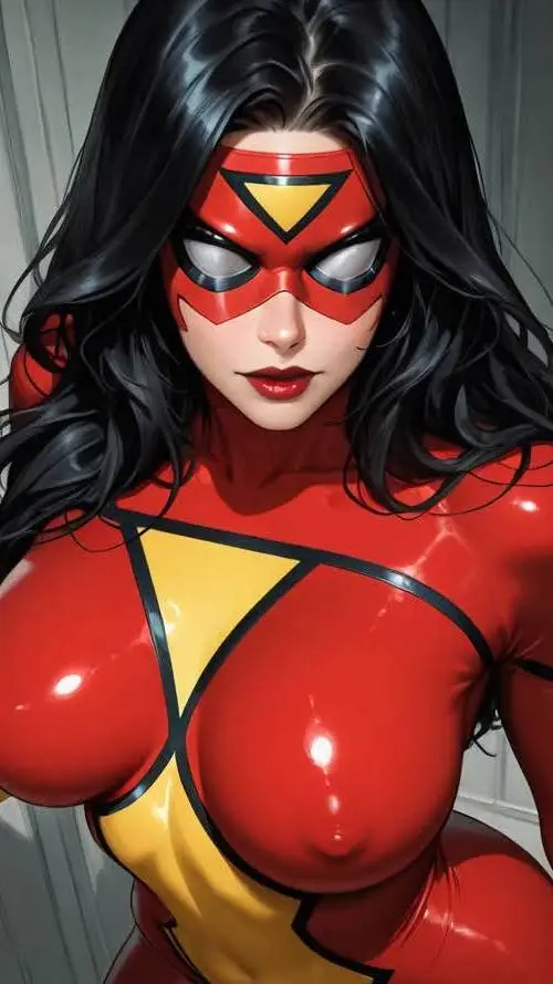 ai character: LADY SPIDER background