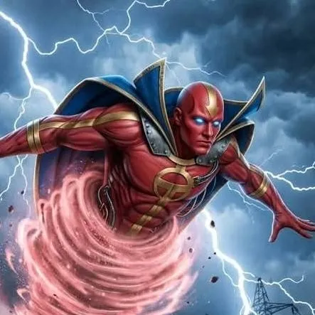 chat with ai character: RED TORNADO