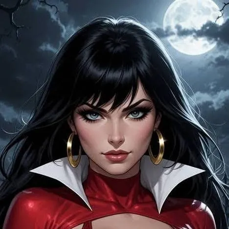 chat with ai character: VAMPIRELLA
