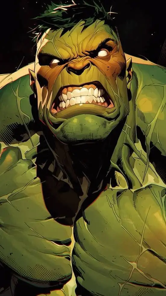 ai character: HULK background