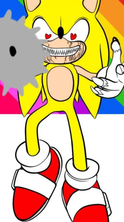 ai character: 💛fleetway💛 background