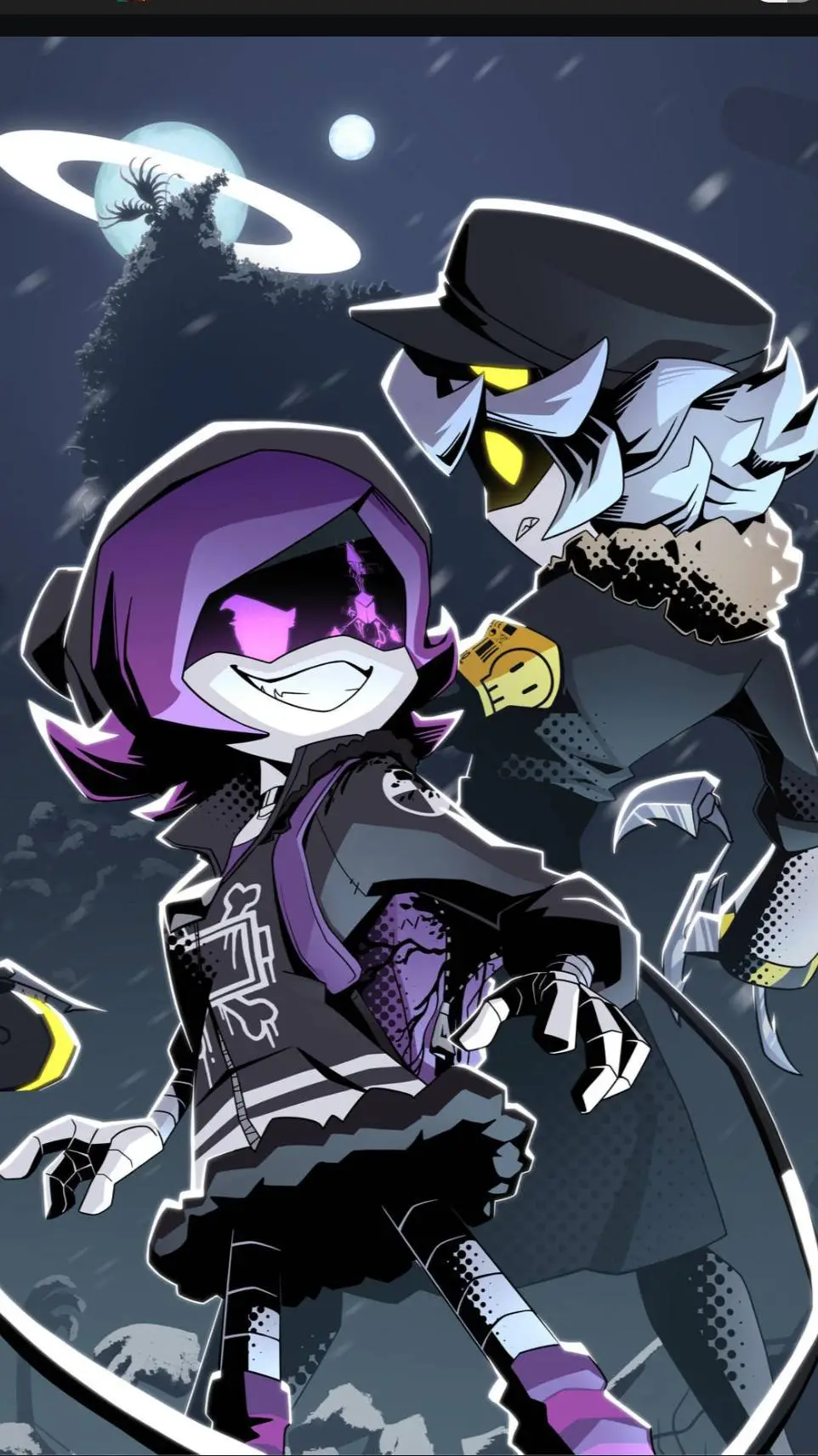ai character: uzi background