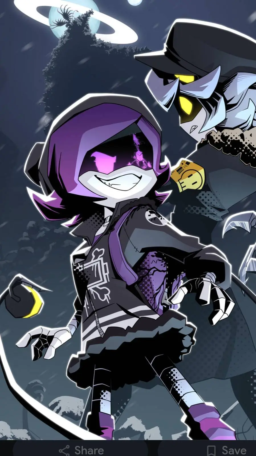 ai character: uzi background