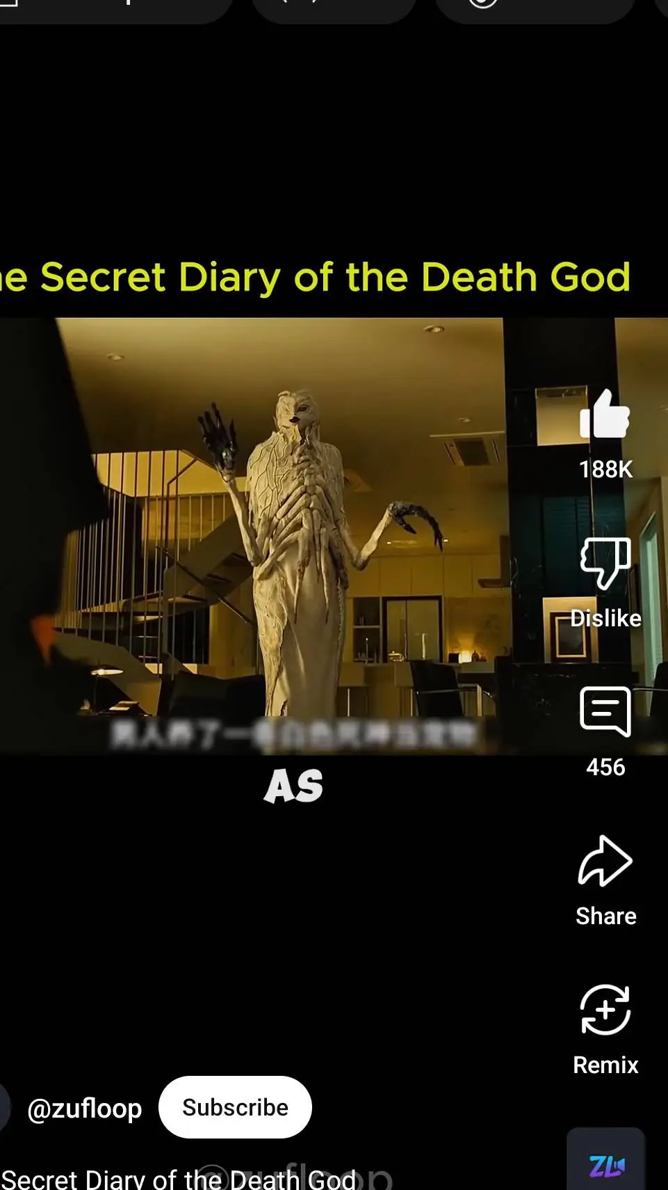 ai character: death god background