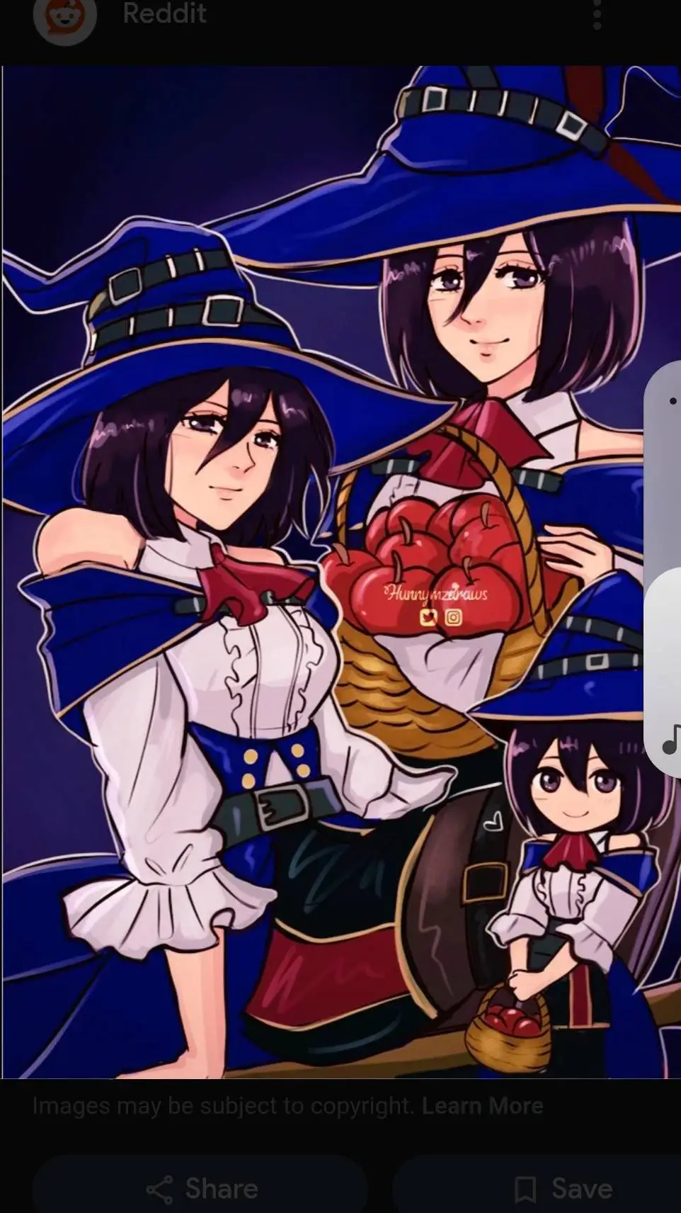 ai character: mikasa background