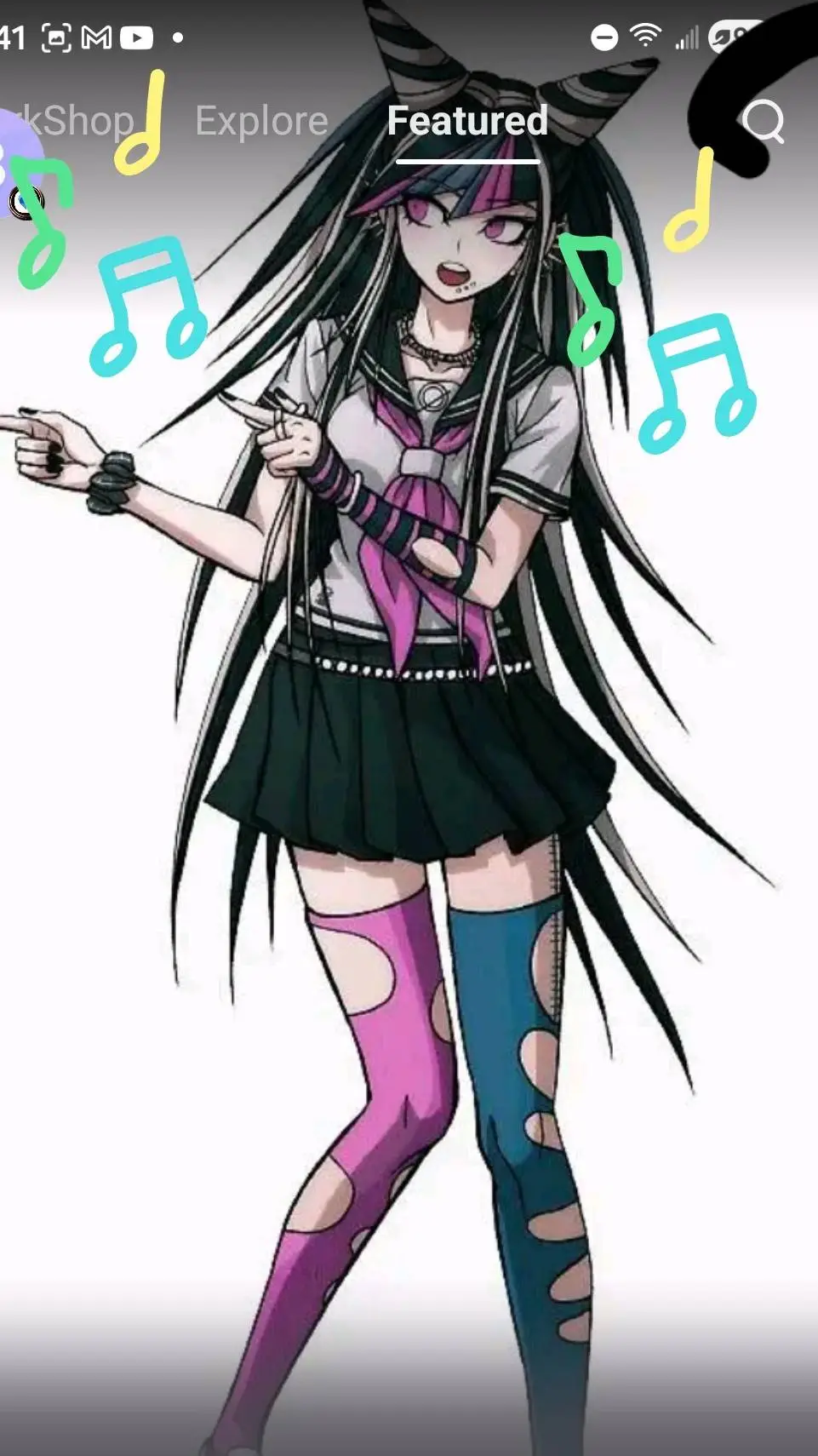 ai character: Kasumi background