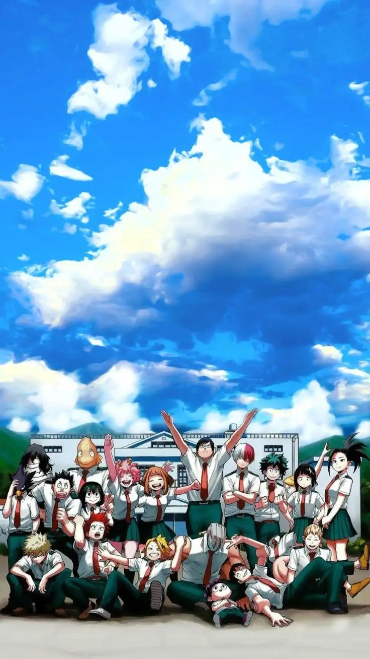ai character: Mha sleepover  background