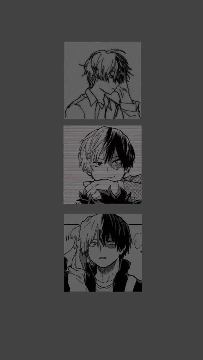 ai character: Shoto Todoroki background
