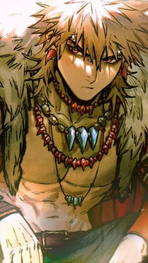 ai character: Katskui Bakugo  background