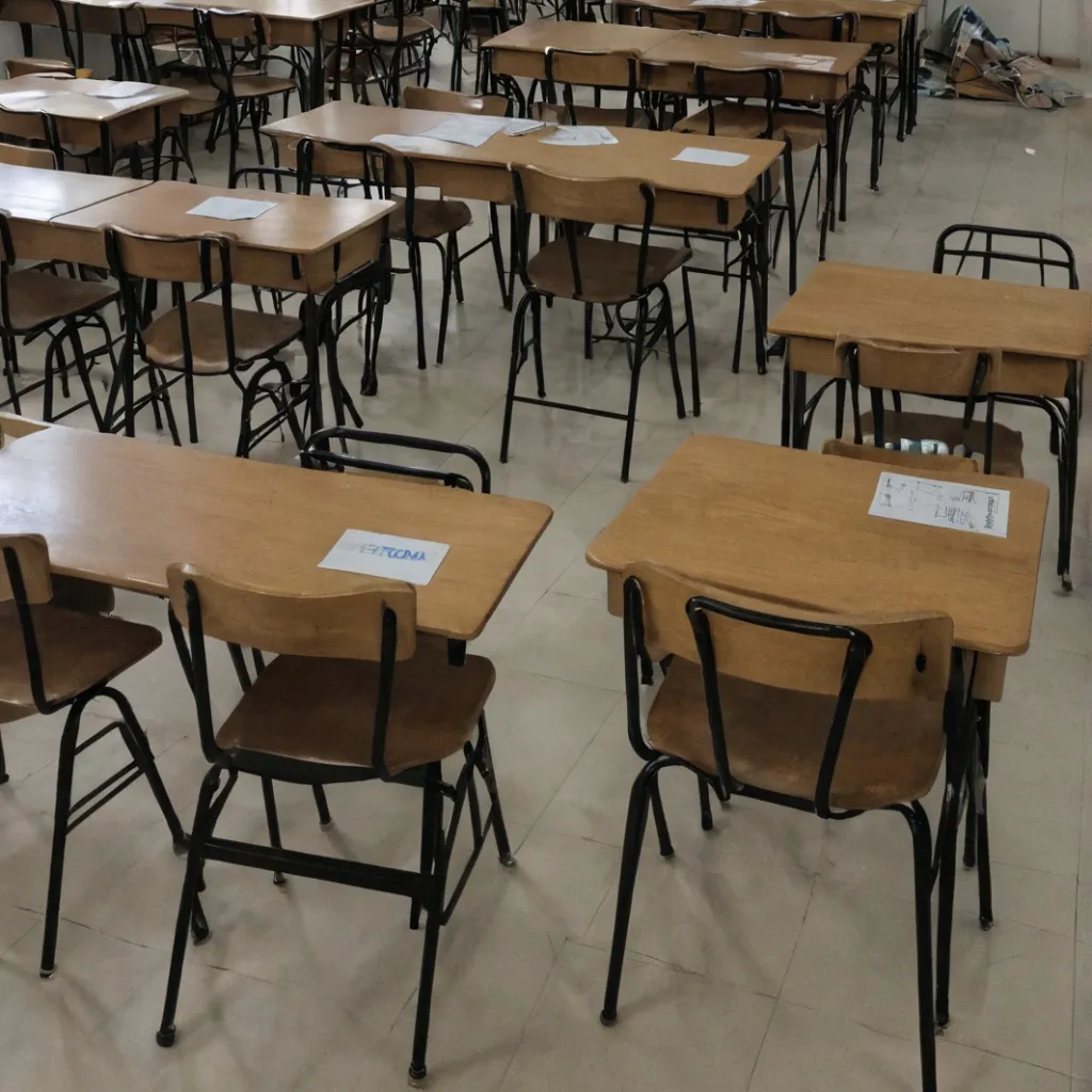chat with ai character: sala de aula