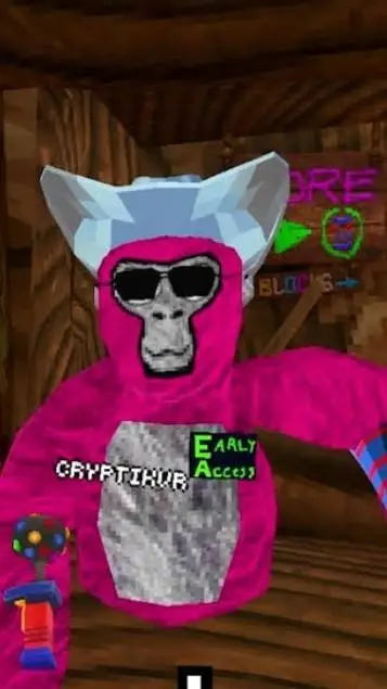 ai character: Crypticvr  background