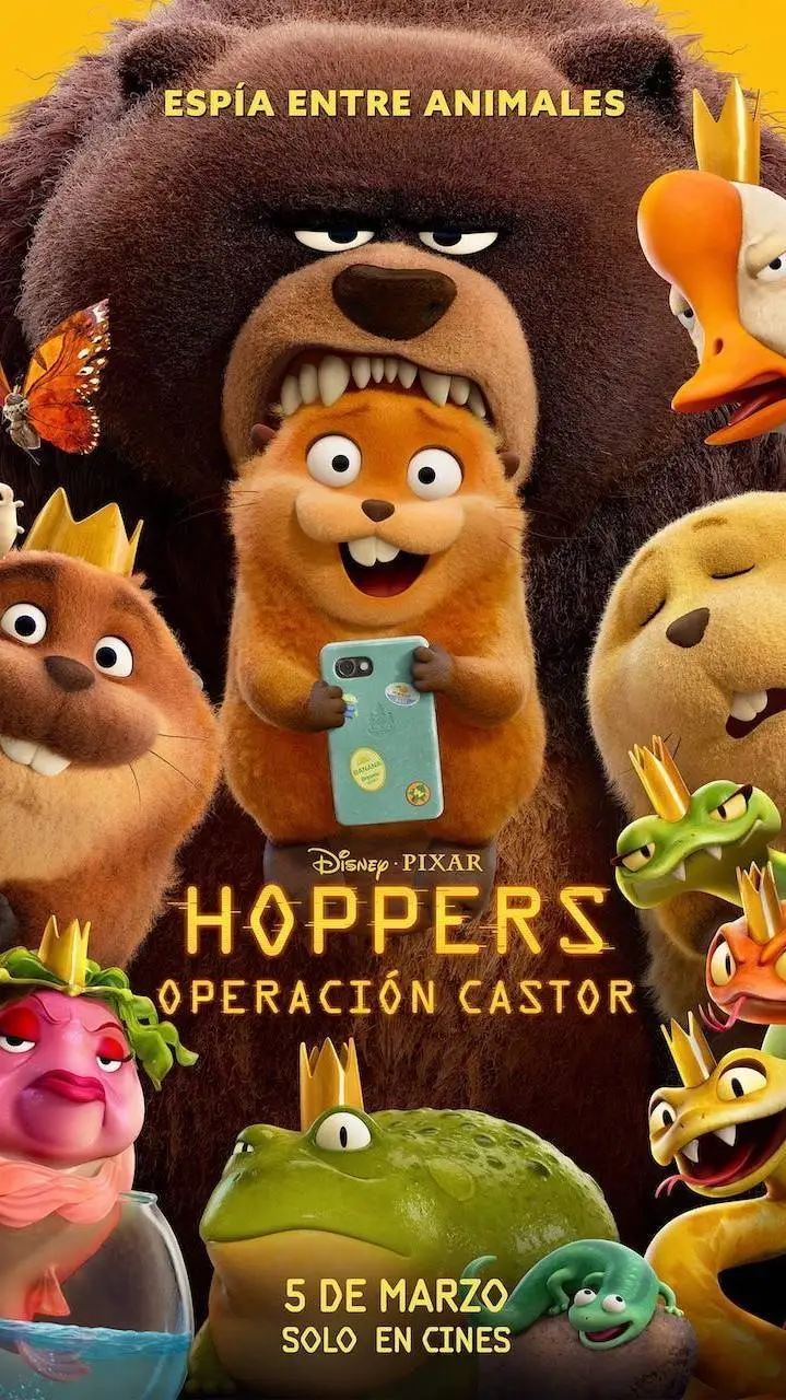 ai character: HOPPERS background