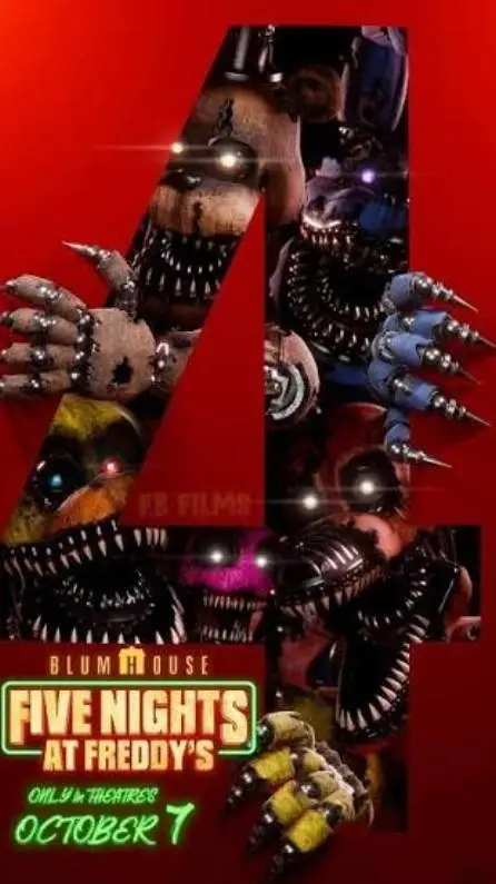 ai character: FNAF 4  background