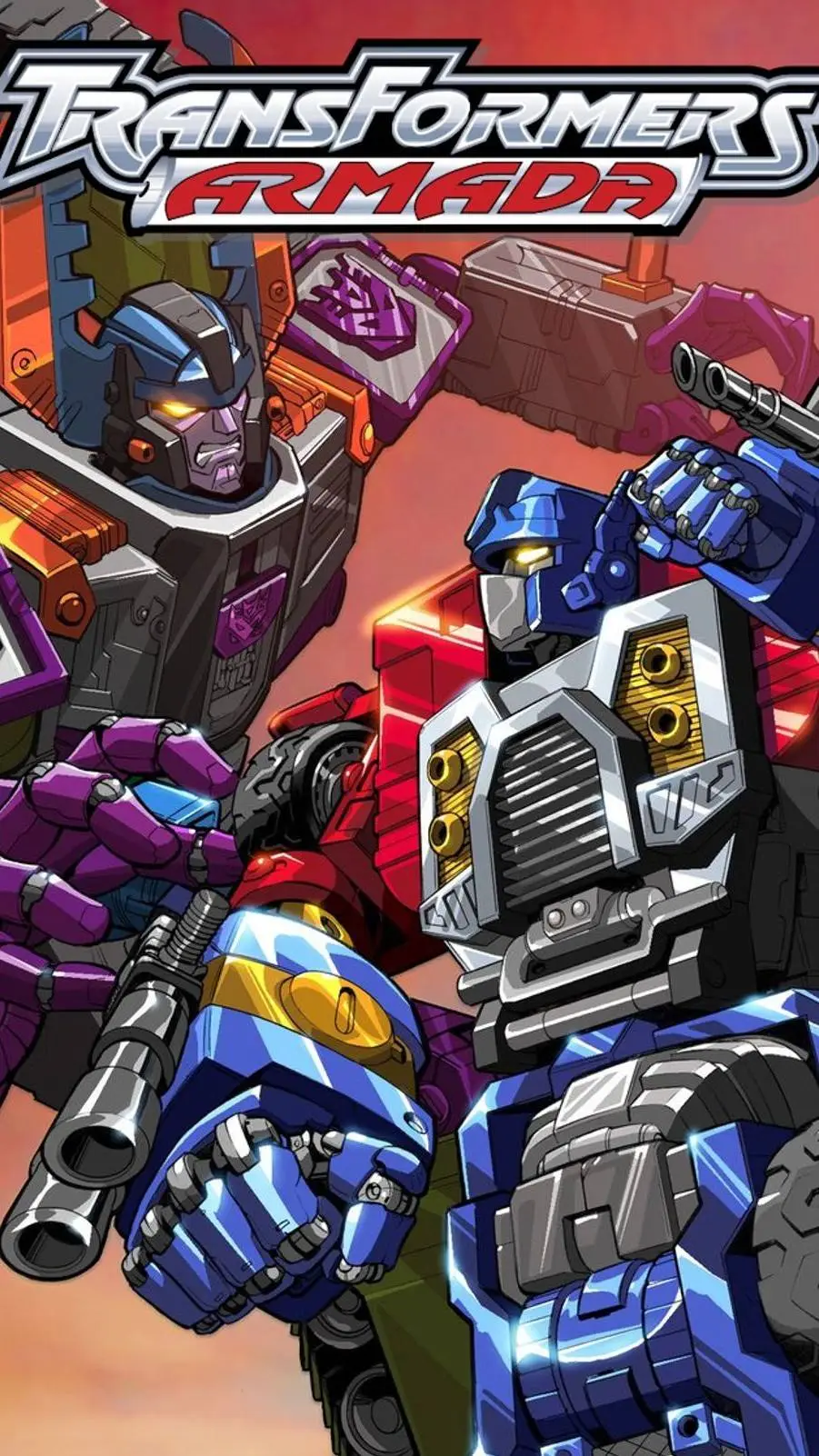 ai character: TransformersArmada background
