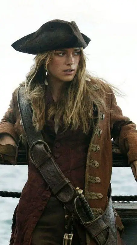 ai character: Elizabeth Swann background