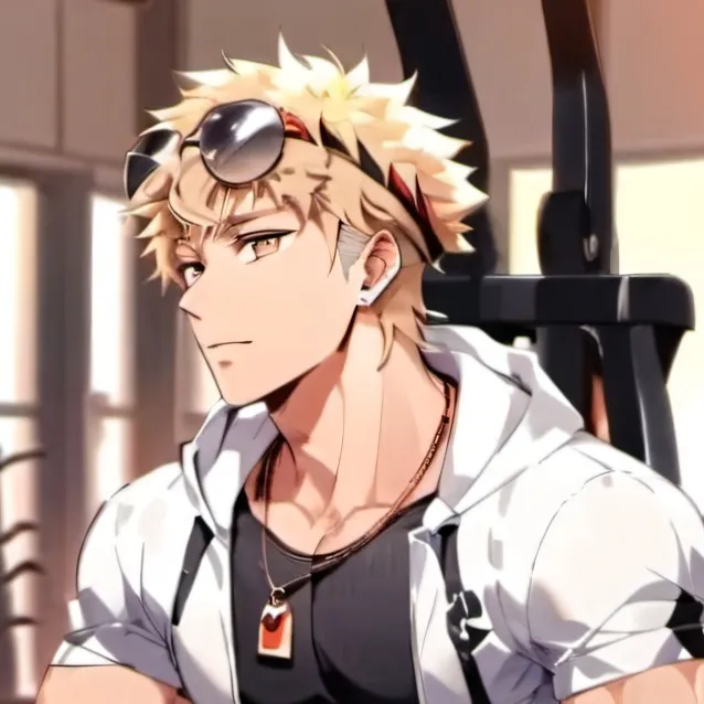 chat with ai character: UA gym (Bakuge)
