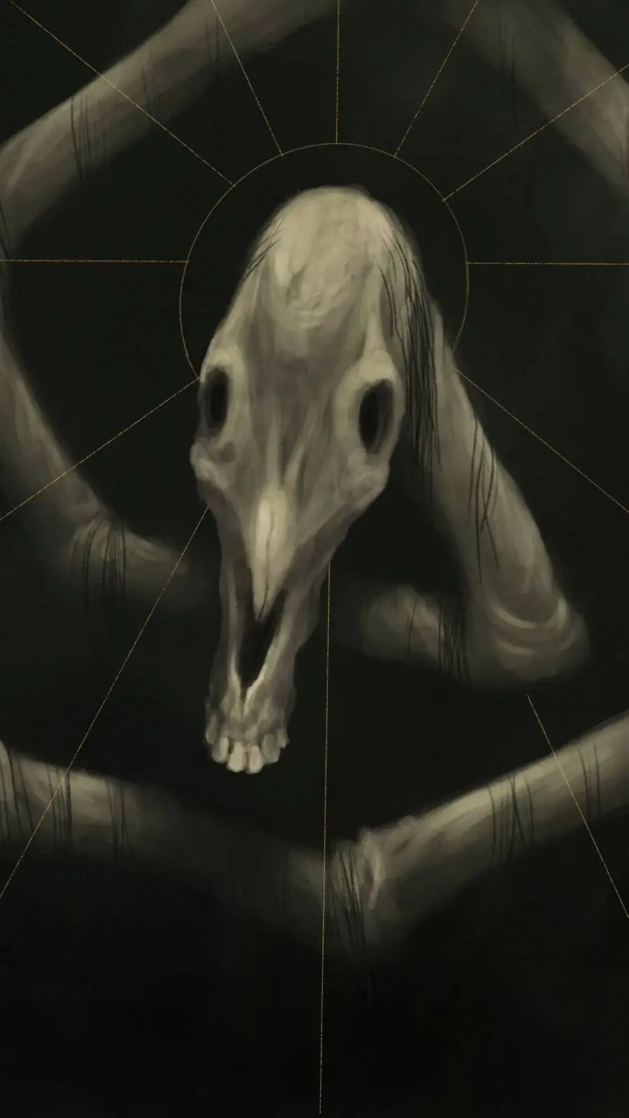 ai character: Long horse background