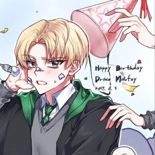chat with ai character: Draco Malfoy bday