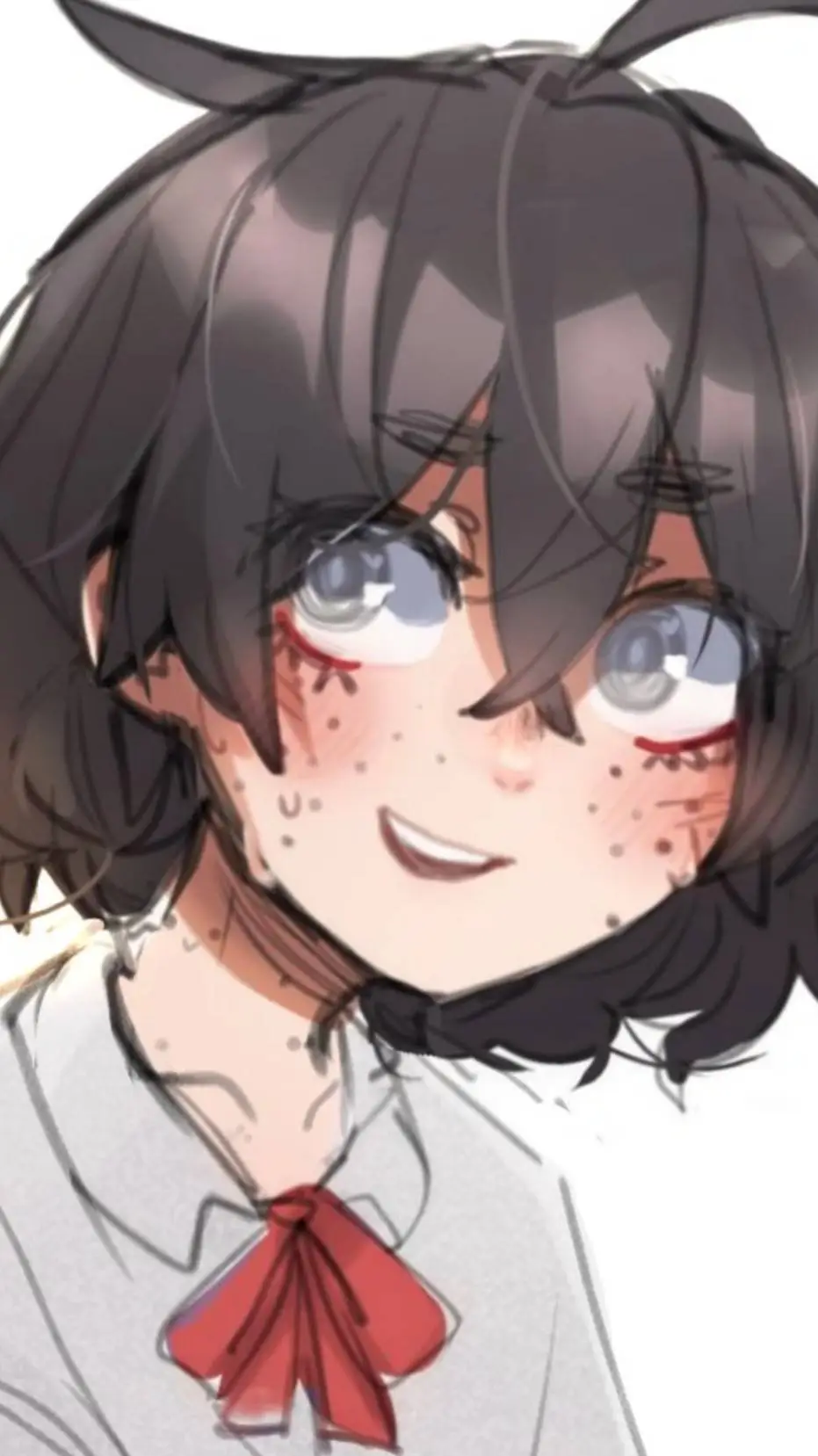 ai character: Lucky  background