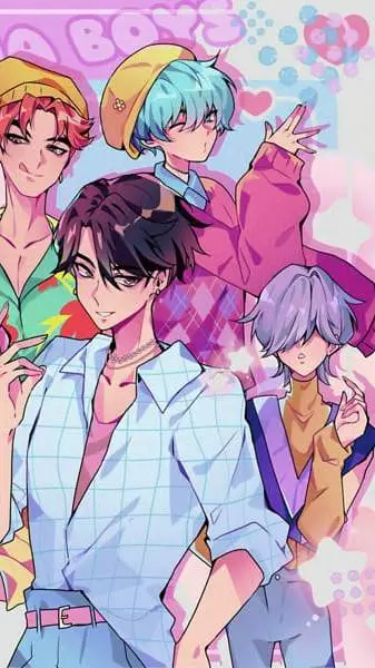 ai character: Saja boys background