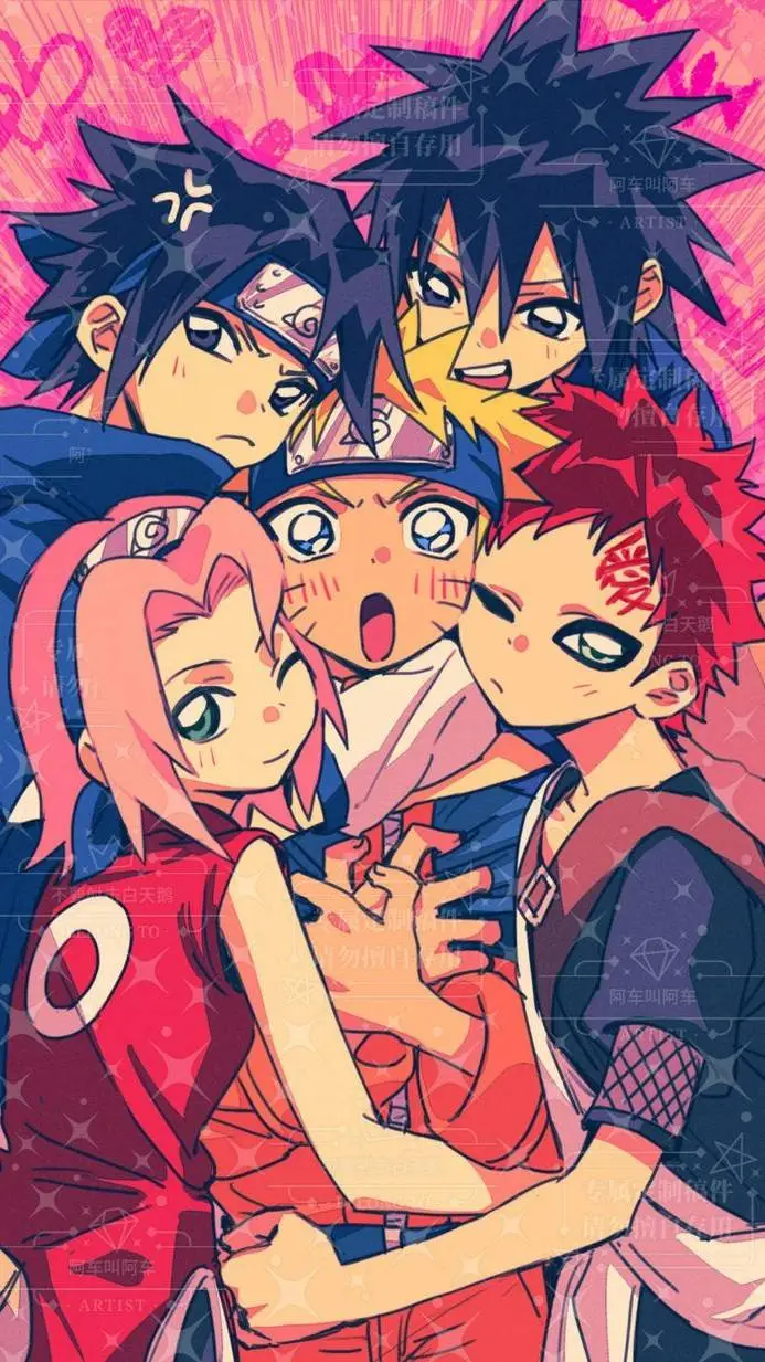 ai character: (:Naruto:D background