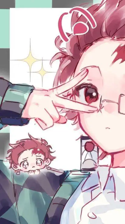 ai character: Tanjiro Kamado background