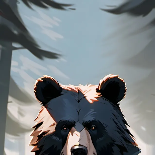 chat with ai character: your black bear